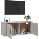  Zidni TV ormarić siva boja betona 100x34 5x40 cm | shoptok.hr