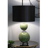 Mauro Ferretti Zelena/siva stolna lampa s tekstilnim sjenilom (visina 65 cm) Eva – | shoptok.hr