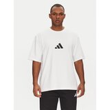 Adidas Majica Z.N.E. JC5482 Bela Loose Fit Cene