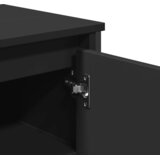 Ormarić za umivaonik crni 91 x 35 x 60 cm konstruirano drvo | shoptok.hr
