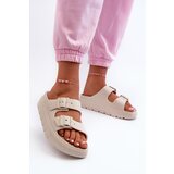 EVENTO Women's Foam Platform Slides Beige Melorea | Eponuda.ba