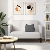  Jastuk za leđa Tamno siva 45 x 20 x 35 cm tkanina | shoptok.hr