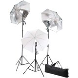 Komplet za fotografski studio sa setom svjetiljki i pozadinom | shoptok.hr