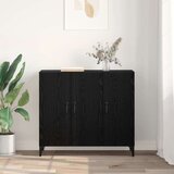 vidaXL Kreveta Crni hrast 34 x 90 x 80 cm Konstruirano drvo | shoptok.hr