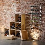 Compactor Držač za boce vina u dekoru jasena u prirodnoj boji broj boca 12 kom 36,5x36x29 cm Macon – | shoptok.hr