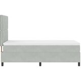  Krevet s opruga kutije Svijetlo siva 90 x 190 cm Baršun | shoptok.hr