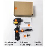 Gmb POS-BSH500 2d/OCR CMOS Warehouse Finger barcode scanner, barkod skener, 600mAh, 1MP, BT/WiFi