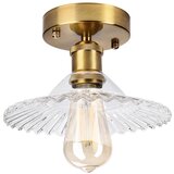  plafonski luster trish 1xE27/15W/230V zlatna/prozirno staklo | Eponuda.com