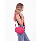 Vuch Crossbody torba Massimo Mini Leaves Pink, 15 x 21,5 cm | shoptok.hr