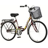 Visitor LOW241F 24"/15" LOWLAND BORDO ŽUTO SIVI - dečiji bicikli | Eponuda.com