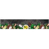  Kuhinjski tepih perivi s uzorkom začina 60 x 300 cm baršunasti | Eponuda.ba