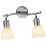 LIGHT. 11952-55 - Spot svetiljka KARO 2xE14/40W/230V matni hrom