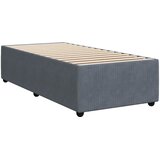  LED okvir za krevet s madracem Tamnosiva 90 x 190 cm Baršun | shoptok.hr