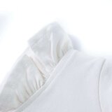  Dječja majica s volanima na rukavima prljavo bijela boja 116 | shoptok.hr