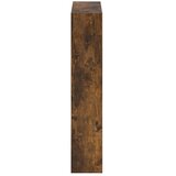  Ormar za cipele na zidu ZWOLLE 71 x 17 x 86 cm Dimljeni hrast - Dimljeni hrast | shoptok.hr