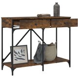  Konzolni stol boja hrasta 100x39x78,5 cm od konstruiranog drva | shoptok.hr