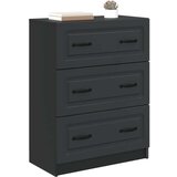  Predalna omara Črna 66 x 34,5 x 87 cm Inženirski les, (5000232368) | Shoptok.si