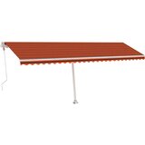  Automatska tenda sa senzorom LED 600 x 300 cm narančasto-smeđa | shoptok.hr