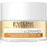 Eveline Cosmetics 24k Gold & Ceramidy 70+ intenzivna hranjiva krema 70+ 50 ml Cijene