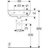 Geberit LAVABO ZIDNI SELNOVA 500X410 GEBERIT 500.295.01.7 | ePonuda.com