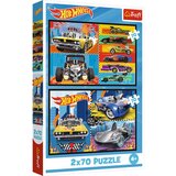 Trefl Puzzle Hot wheels - 2x70 delova Cene