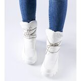Gemre White snow boots with rhinestones Pettenasco | Shoptok.si