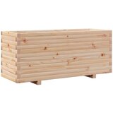  Vrtno cvetlično korito 110x40x49,5 cm trdna borovina | Shoptok.si