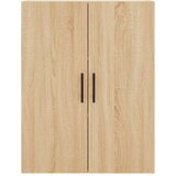  Visoka komoda hrasta sonome 69,5x34x180cm od konstruiranog drva | shoptok.hr