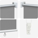  Roleta zaštita od UV zračenja Svjetlosiva 100 x 140 cm | shoptok.hr