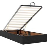 vidaXL otomanski okvir kreveta bez madraca crni 100x200 cm baršunasti | shoptok.hr