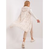 Wool Fashion Italia Vest-AT-KZ-2368-1.06-ecru | Shoptok.si