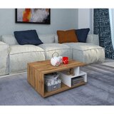 MID.YOU KLUBSKA MIZA, bela, medeni hrast | Shoptok.si