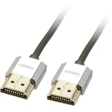 HDMI priključni kabel HDMI-A utikač, HDMI-A utikač 0.50 m crna 41670 HDMI kabel