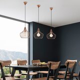 Opviq lights Viseča svetilka v bakreni barvi s kovinskim senčnikom ø 27 cm Mezopotamya – | Shoptok.si