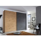 Rauch Möbel omara z drsnimi vrati, antracit, hrast artisan | Shoptok.si
