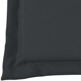  Jastuk za vrtnu klupu antracit 120 x 50 x 3 cm tkanina Oxford | shoptok.hr