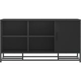  Klupa za cipele crna 100x40x53,5 cm Konstruirano drvo i metal | Eponuda.ba