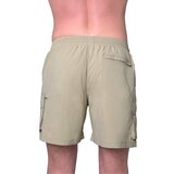 GymBeam Men‘s Swim Cargo Shorts Olive