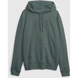 GAP Sweatshirt with logo and hood - Men Cene