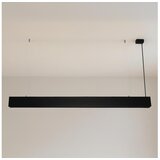  LED luster na sajli LED/55W/230V 3000/4000/6500K 120 cm crna | Eponuda.com