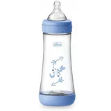 Chicco Perfect 5 bočica za bebe 4 m+ Fast Flow Blue 300 ml