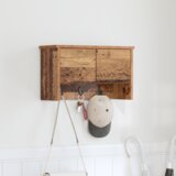 vidaXL Vješalica za kapute na zidu Staro drvo 50 x 20 x 30 cm | shoptok.hr