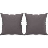  Kavč dvosed z okrasnimi blazinami siv 140 cm umetno u | Shoptok.si