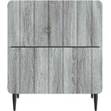  Noćni ormar Siva sonoma 43 x 34,5 x 49,5 cm Konstruirano drvo | shoptok.hr