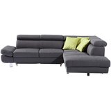 XORA sedežna garnitura, tkanina antracit | Shoptok.si