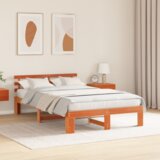  Okvir kreveta od bora Boja voska Čvrsto drvo 120 x 190 cm | shoptok.hr
