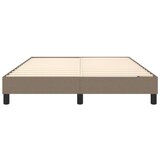  Za krevet s oprugama smeđesivi 140x200 cm od tkanine | shoptok.hr