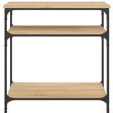 Konzolni stol boja hrasta sonome 75x29x75 cm konstruirano drvo | shoptok.hr