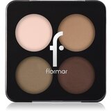 Flormar Color Eyeshadow Palette paleta sjenila za oči nijansa 004 Swiss Chocolate 6 g | shoptok.hr