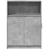  Komoda s LED svjetlima siva boja betona 72x34x100 cm drvena | Eponuda.ba